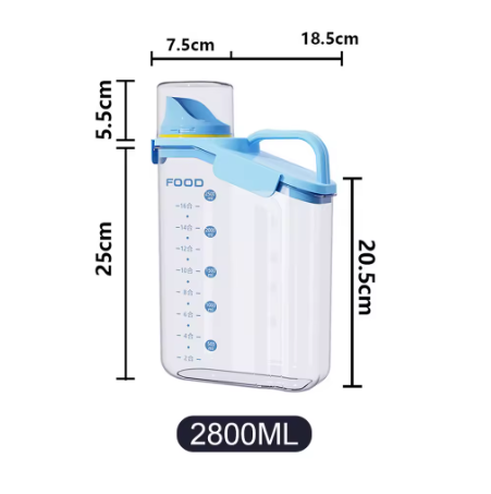 Boite hermétique alimentaire ou liquide | Bec verseur