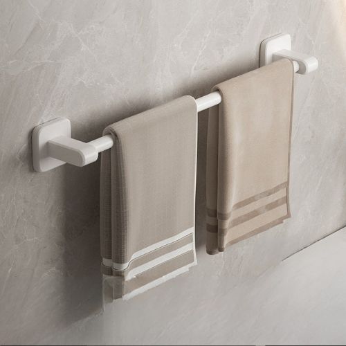 porte-serviette-mural-blanc-40cm