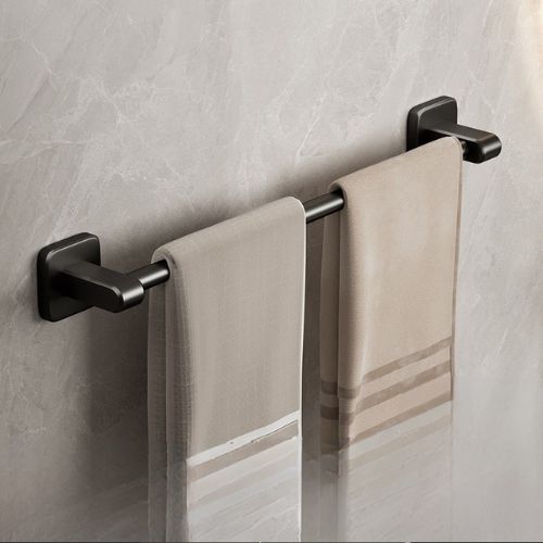 porte-serviette-mural-noir-40cm