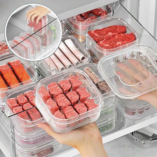 Boite en plastique alimentation