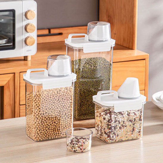 Boite hermétique pour céréales lot de 3