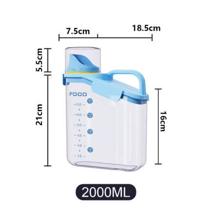 Boite hermétique alimentaire ou liquide | Bec verseur