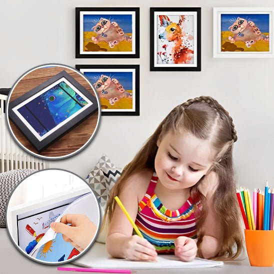 Cadre photo enfant Baby's Trip 10x15 - Garçon ou Fille Cadre photo enfant Baby's Trip 10x15 - Garçon ou Fille