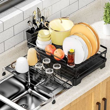 egouttoir-à-vaisselle-modulable-noir