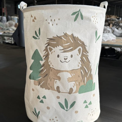 panier-de-rangement-animaux-hérisson-joyeux