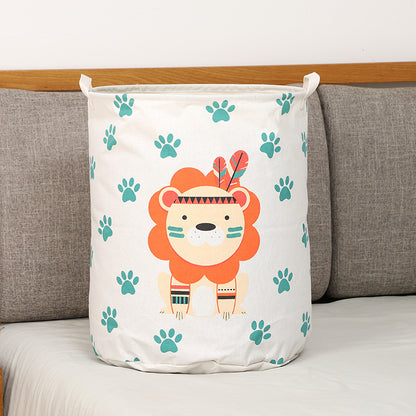 panier-de-rangement-animaux-lion-tribu