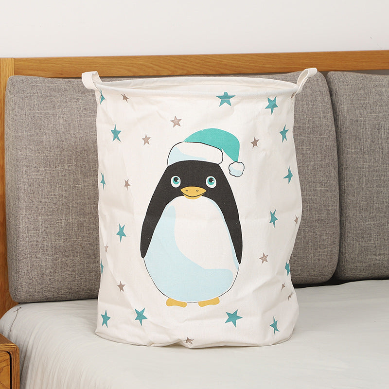 panier-de-rangement-animaux-pingouin