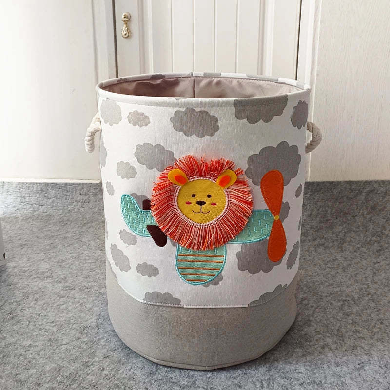 panier-de-rangement-lion