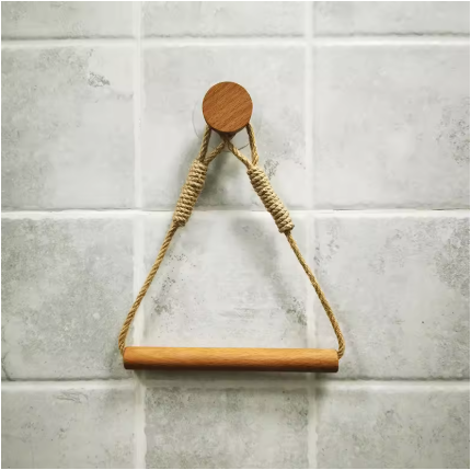 Porte papier toilette | Bois cordé