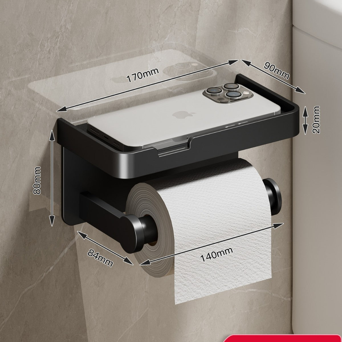 porte-papier-toilette-noir