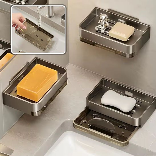 Porte savon mural pratique
