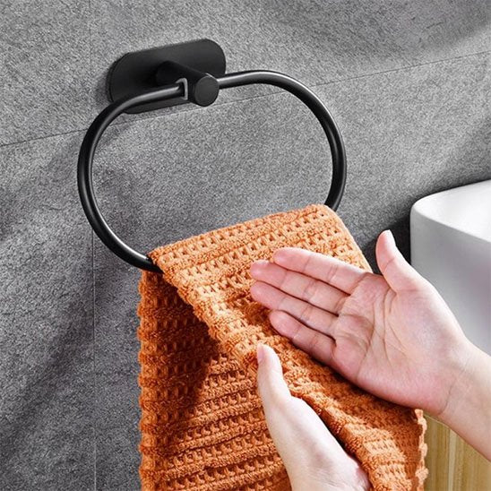 porte-serviette-ovale-noir