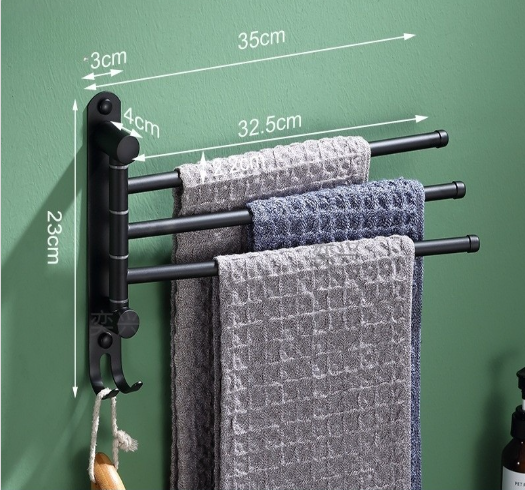 porte-serviettes-branches-3-noir