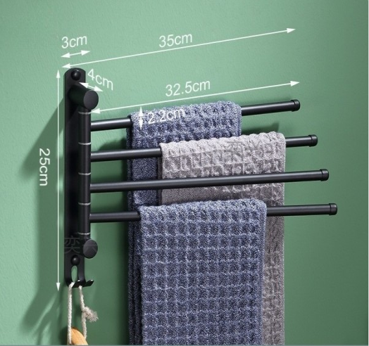 porte-serviettes-branches-4-noir