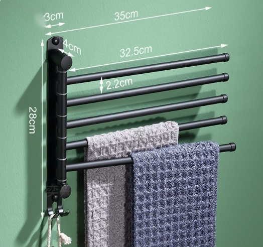 porte-serviettes-branches-5-noir